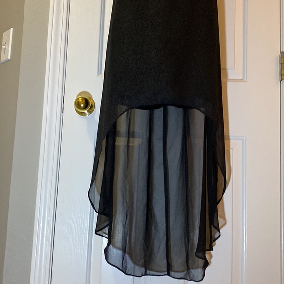 Wet Seal size Large Black Strapless Dress - Picture 2 of 4